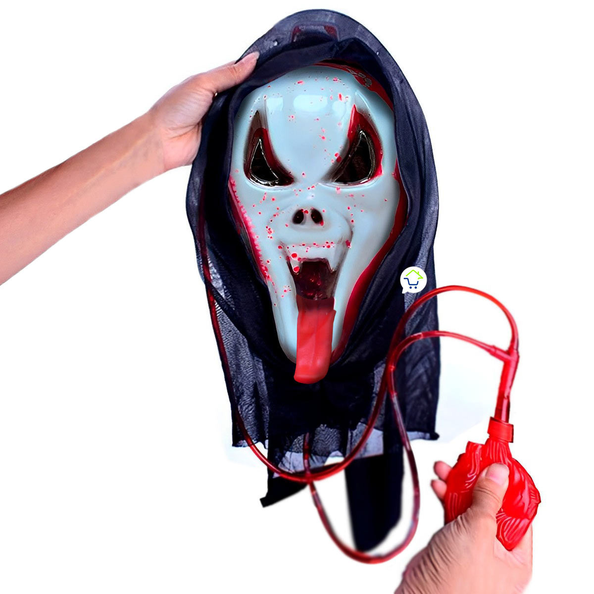 ¡La Máscara Que Sangra de Verdad! Halloween en otro nivel