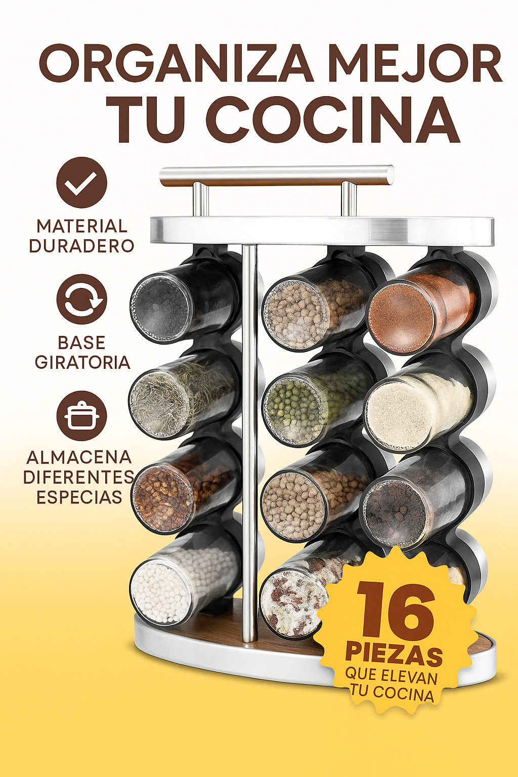 Convierte tu cocina en un espacio de paz, orden y estilo.