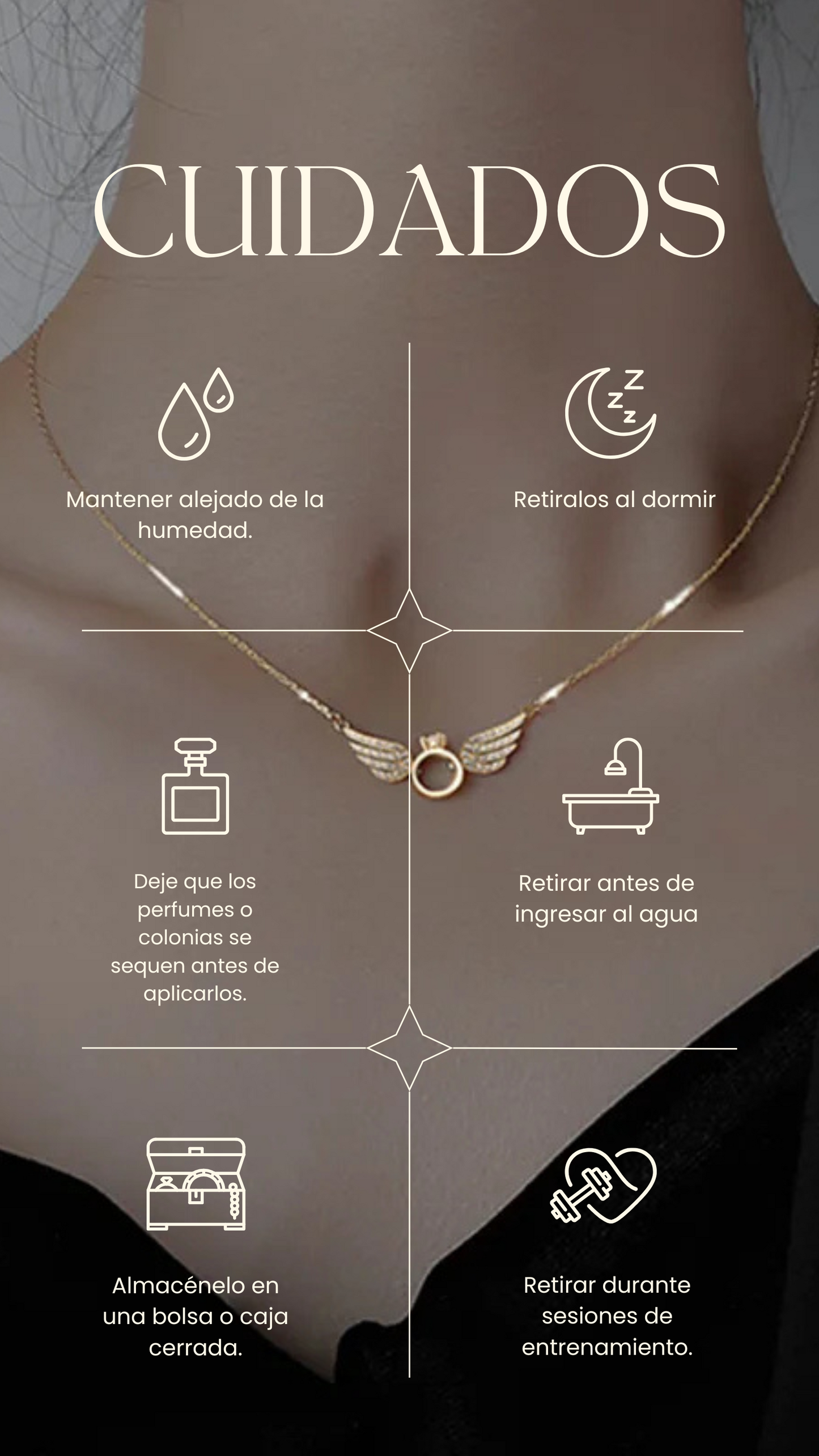 Collar 2 en 1 Corazón y Trébol 🍀✨ | Un diseño, dos formas de expresar tu estilo +CAJA REGALO