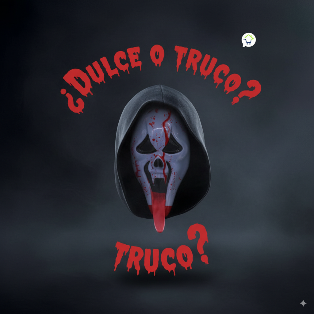 ¡La Máscara Que Sangra de Verdad! Halloween en otro nivel