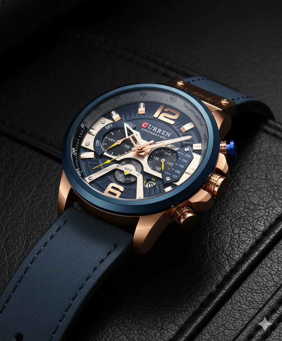 Curren® 8329: El Reloj Que Se Ve Como de Lujo, Pero No Te Cuesta Como Uno