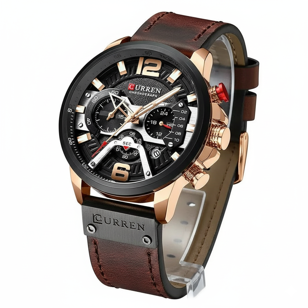 Curren® 8329: El Reloj Que Se Ve Como de Lujo, Pero No Te Cuesta Como Uno
