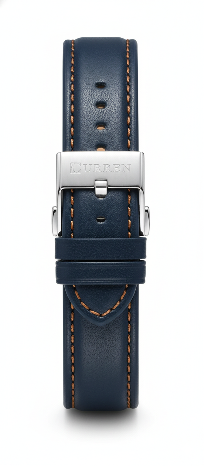 Reloj Curren 8329 Cronografo Cuero
