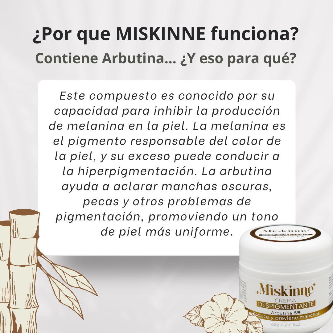 Crema Despigmentante Miskinne