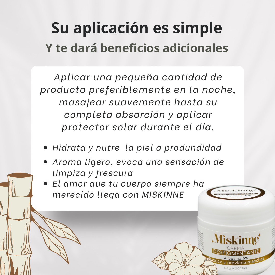 Crema Despigmentante Miskinne