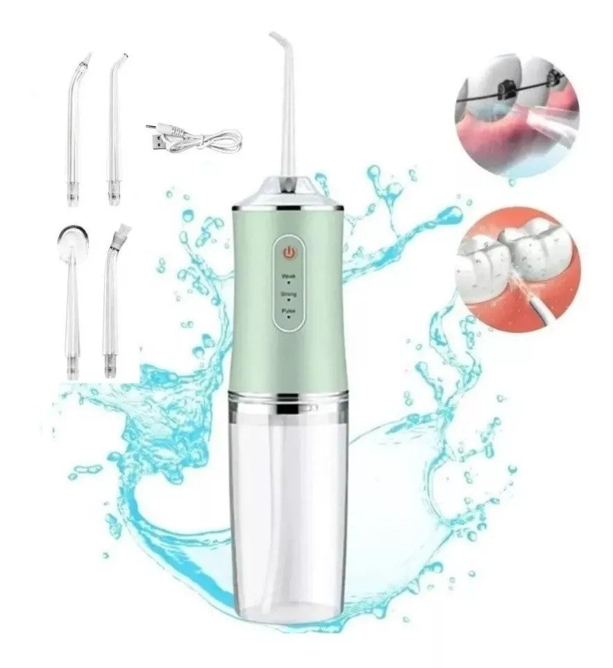 Irrigador Oral Profesional USB – Higiene Completa en 3 Modos