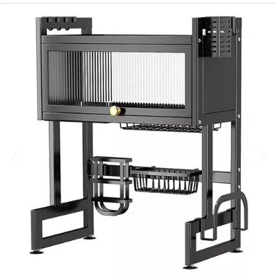 Escurridor Multifuncional Vertical  65cm tapa. 🎁Lleva GRATIS un afilador de cuchillos.🎁