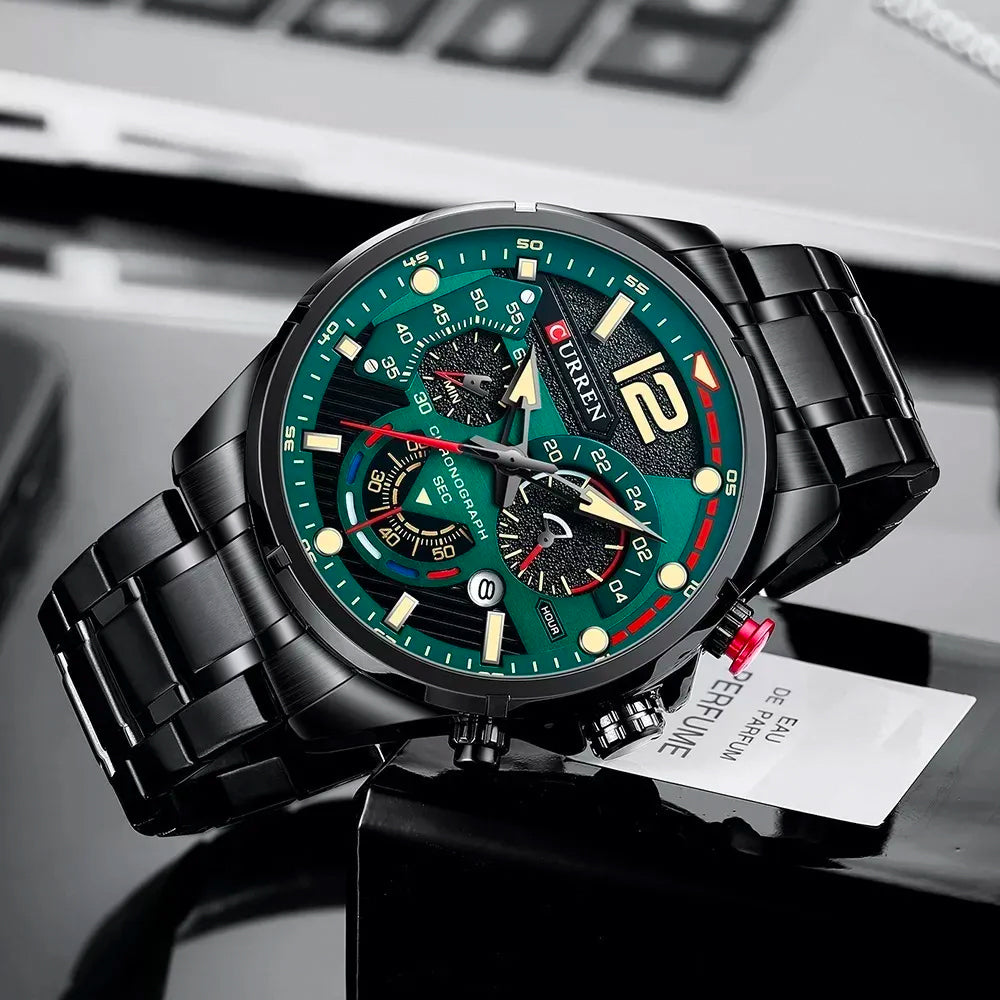 Curren® 8395: el reloj que grita estilo sin decir una palabra.