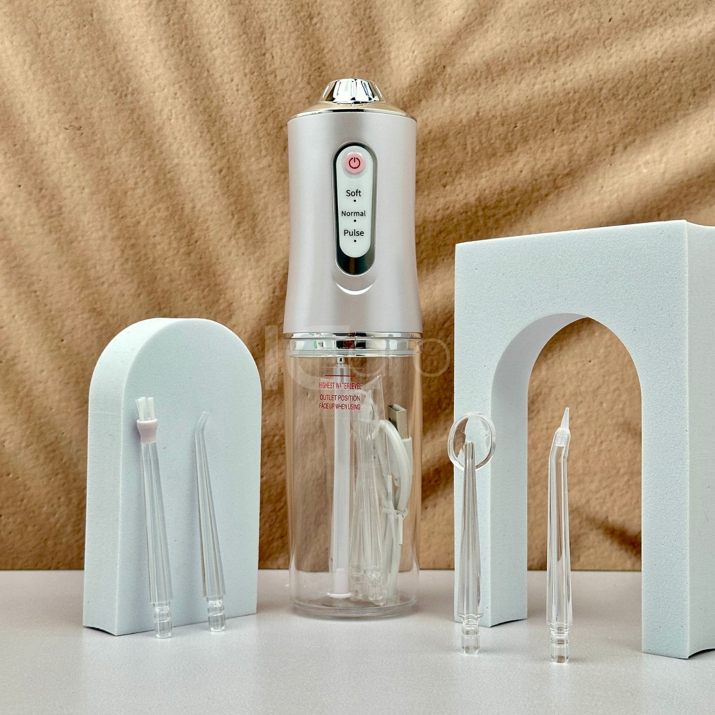 Irrigador Oral Profesional USB – Higiene Completa en 3 Modos