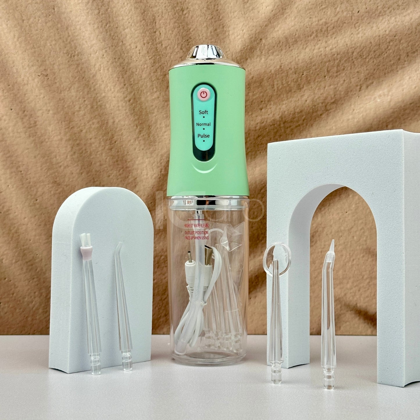 Irrigador Oral Profesional USB – Higiene Completa en 3 Modos