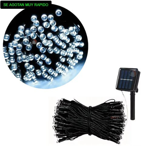 🌞 Luces Navideñas LED Solares – Ilumina sin cables ni enchufes ⚡