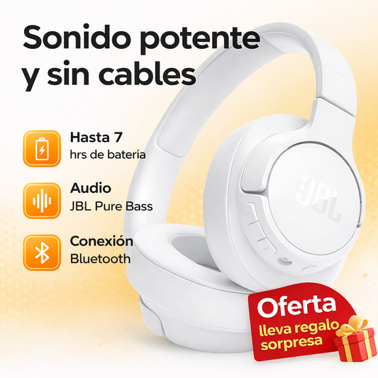 🎧 JBL Tune 770 NC — Sonido Premium