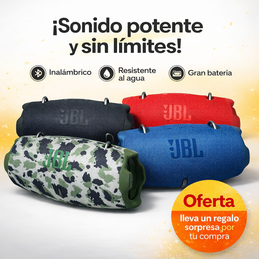 Parlante Bluetooth Estilo Xtreme 4 – Sonido Potente