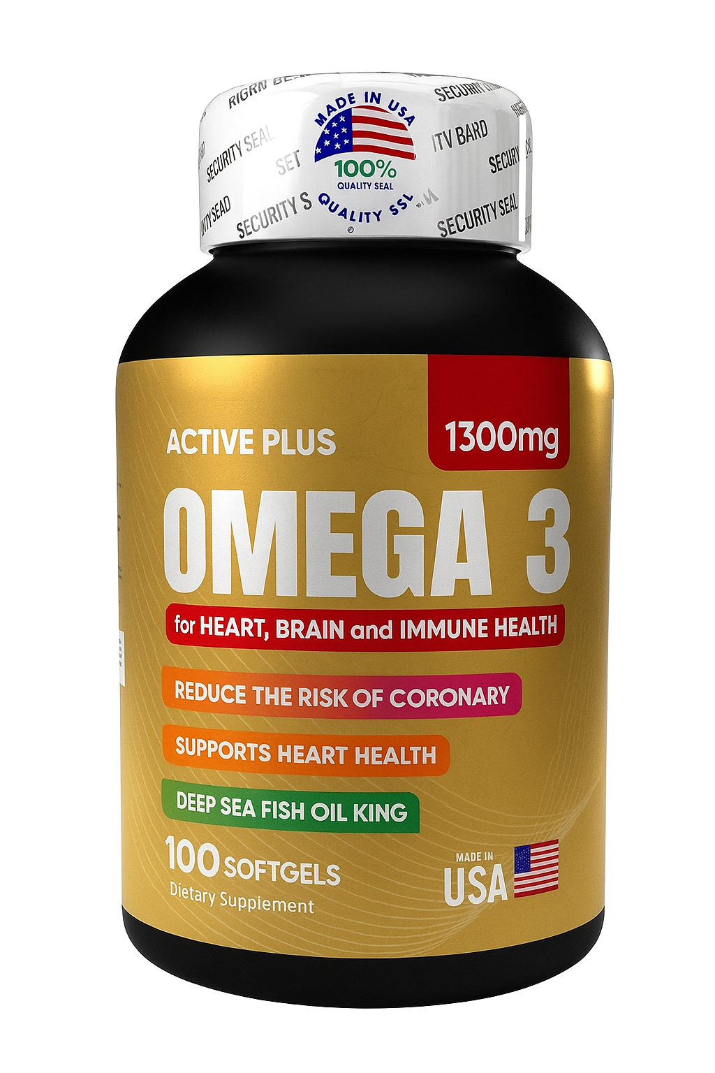 Omega 3 Active Plus – Salud Total en Cada Cápsula.