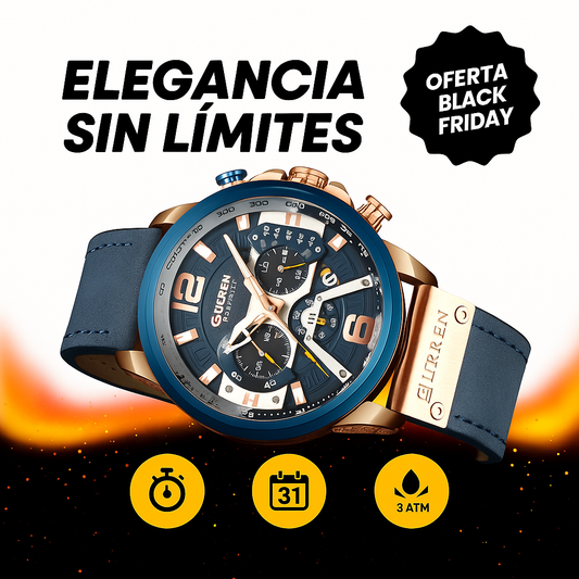 Curren® 8329: El Reloj Que Se Ve Como de Lujo, Pero No Te Cuesta Como Uno