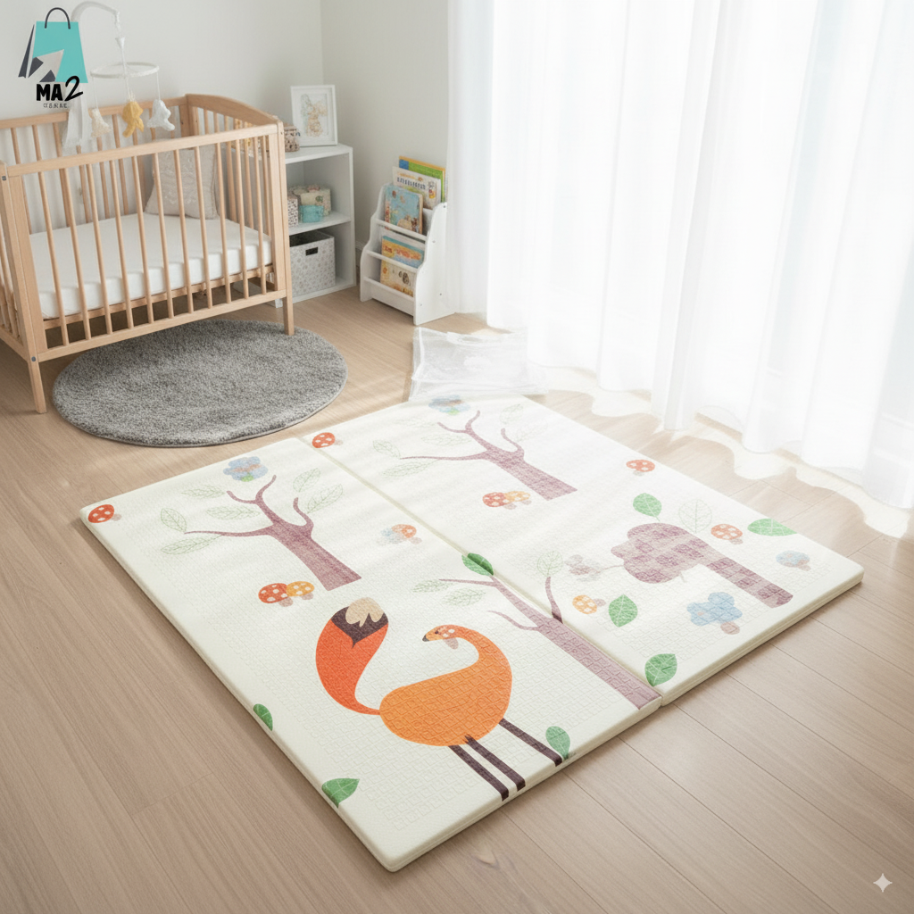 Tapete Inteligente para Bebés – Espacio Seguro que Crece con tu Hijo