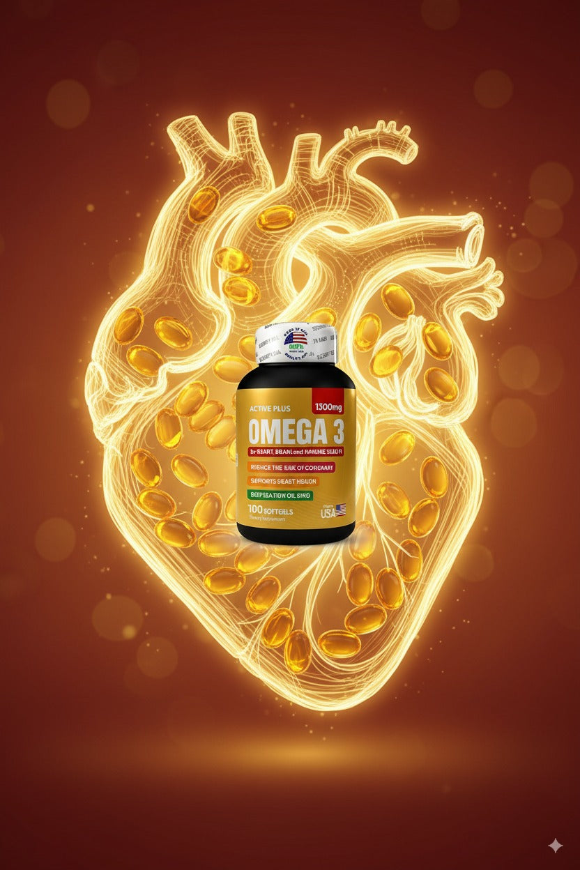 Omega 3 Active Plus – Salud Total en Cada Cápsula.