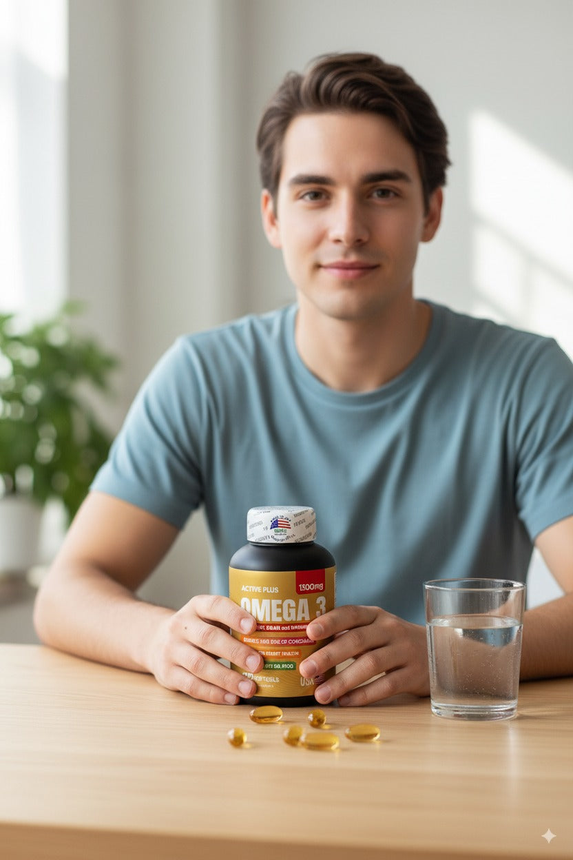Omega 3 Active Plus – Salud Total en Cada Cápsula.