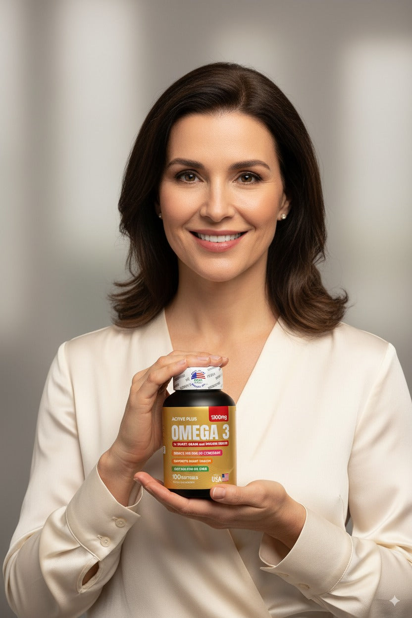 Omega 3 Active Plus – Salud Total en Cada Cápsula.