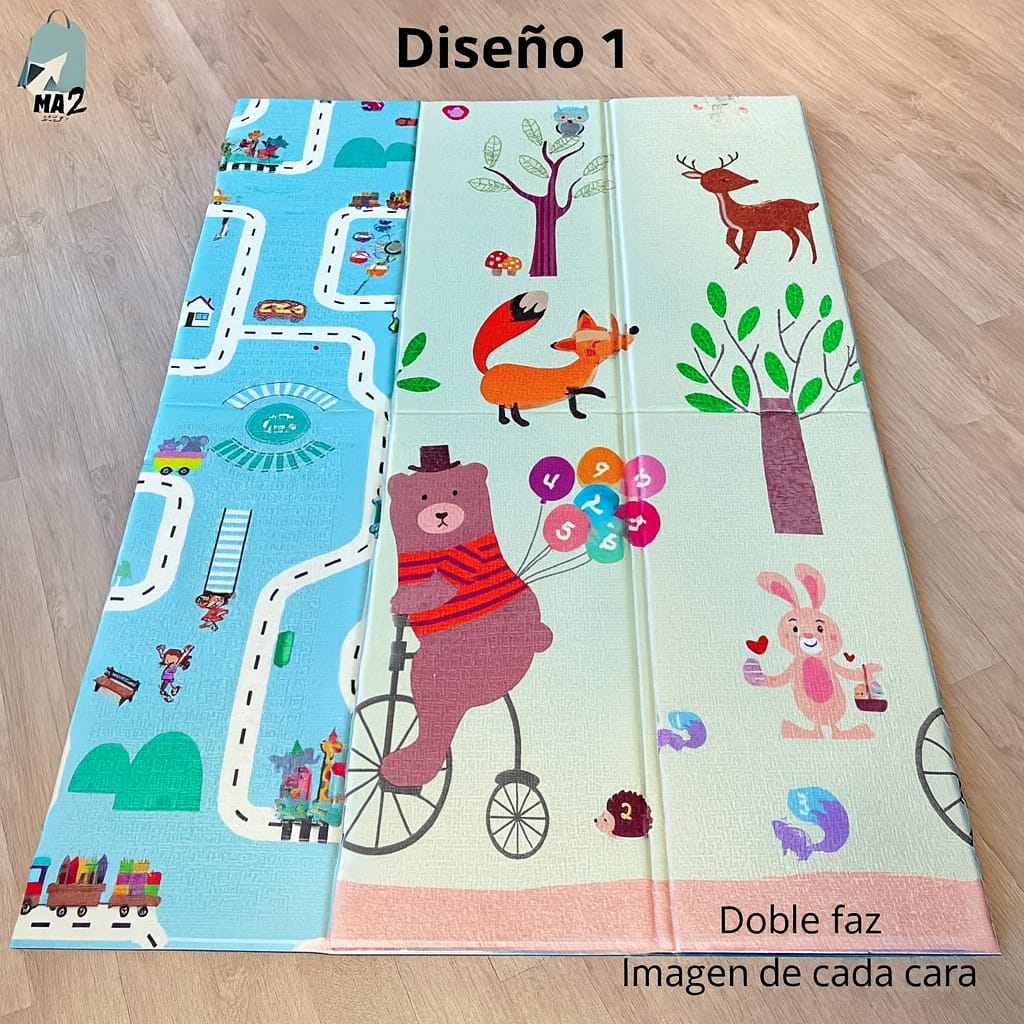 Tapete Inteligente para Bebés – Espacio Seguro que Crece con tu Hijo