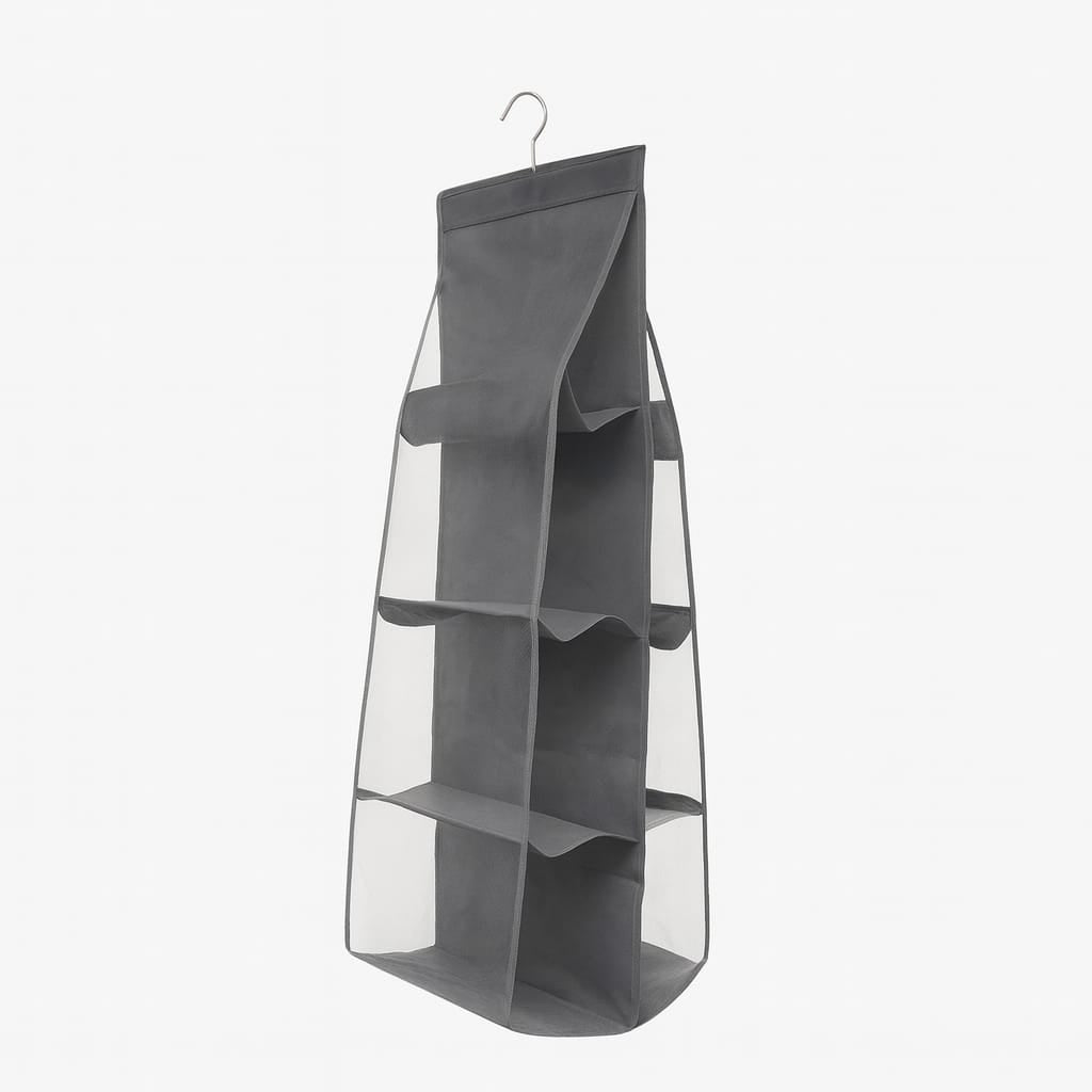 Organizador Colgante de Bolsos – Ordena tu closet en minutos y gana espacio sin esfuerzo.