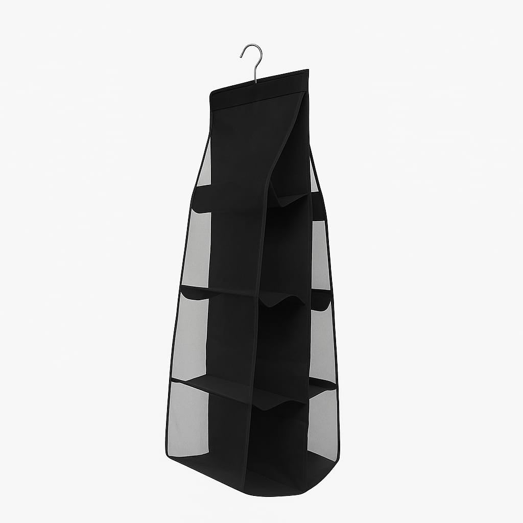 Organizador Colgante de Bolsos – Ordena tu closet en minutos y gana espacio sin esfuerzo.